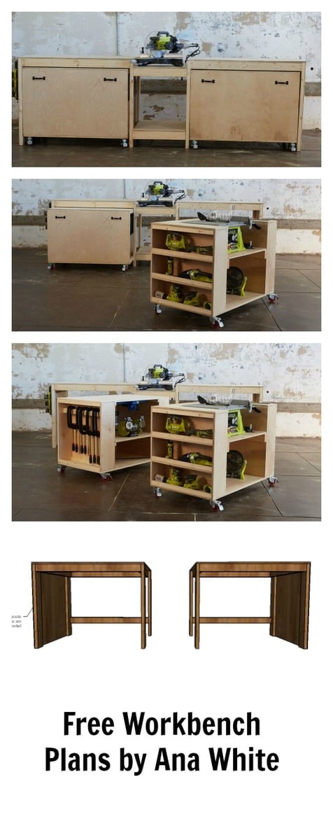 Ana white on sale ultimate workbench